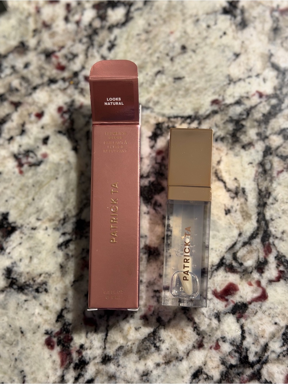 Patrick Ta Looks Natural Lip Plump Gloss - new in box